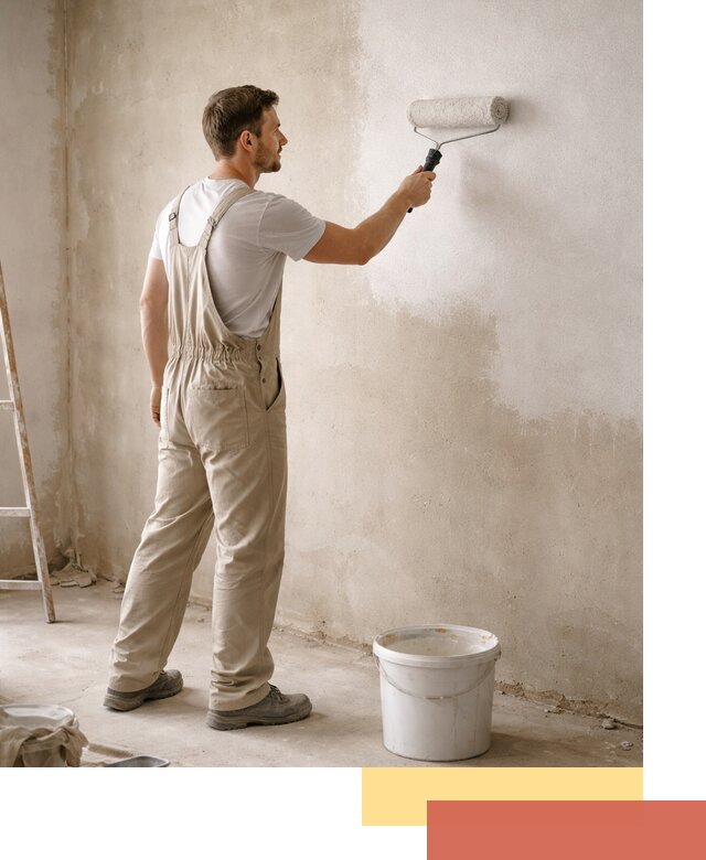 Грунтовка стен под отделку в Качканаре профессиональным раствором