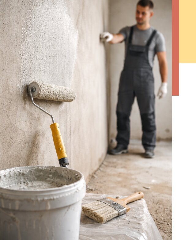 Нанесение бетоноконтакта на стены в Качканаре от 4306 руб. быстро и недорого | ОТДЕЛОЧНИК-Кчк