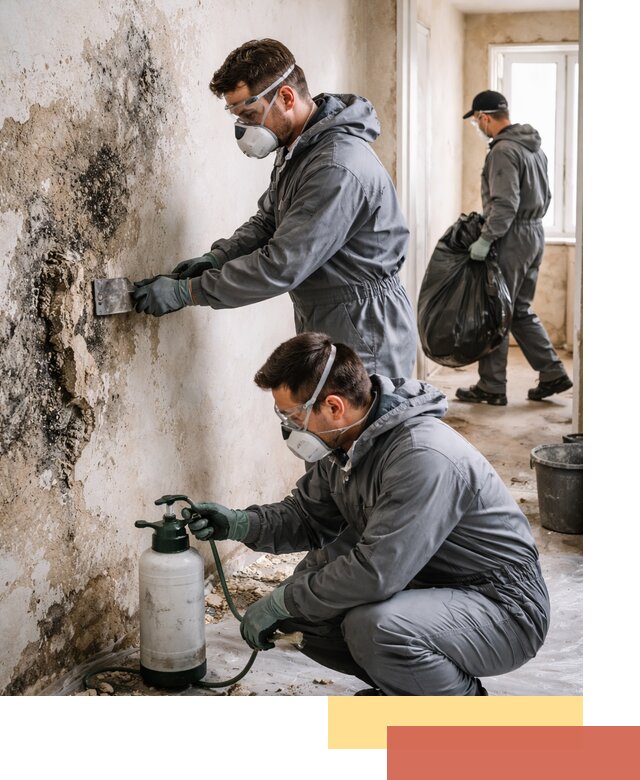 Удаление плесени со стен профессионально в Качканаре