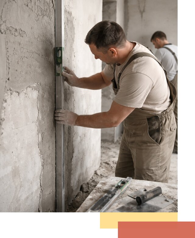 Установка штукатурных маяков в Качканаре с гарантией качества