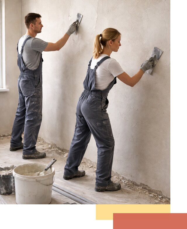 Штукатурка стен под обои в Качканаре профессионально и быстро