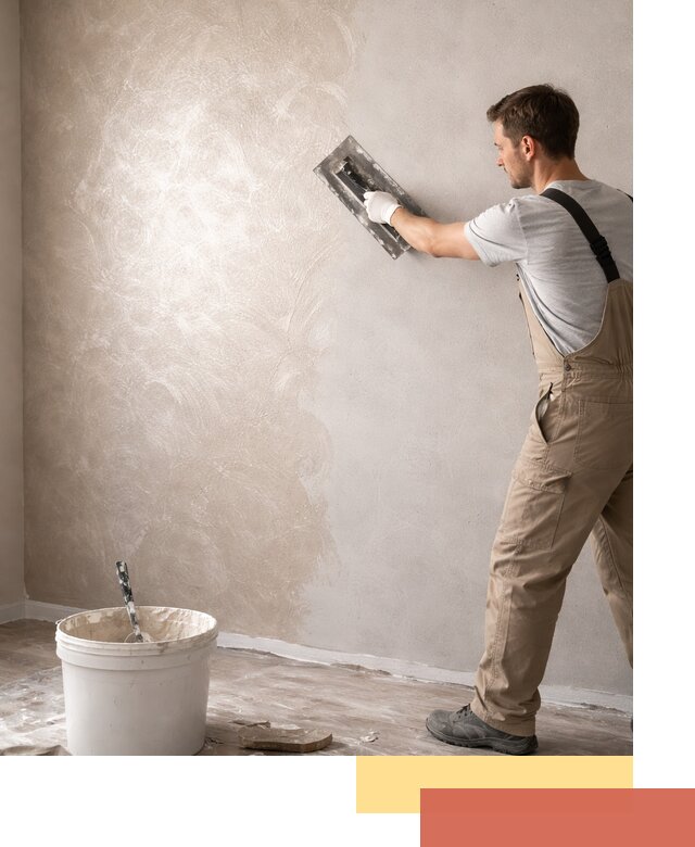 Декоративная штукатурка «Мокрый шелк» под ключ в Качканаре