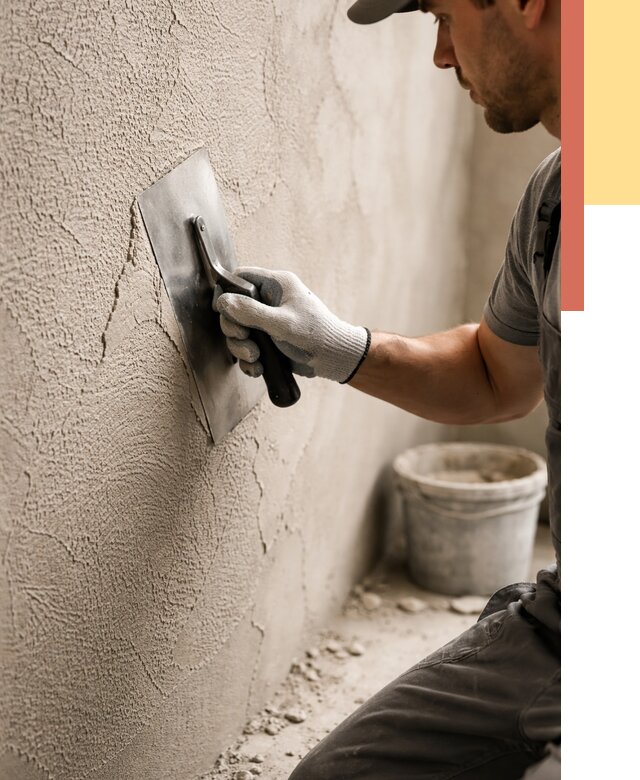 Структурная штукатурка стен в Качканаре от 4614 руб. под ключ | ОТДЕЛОЧНИК-Кчк