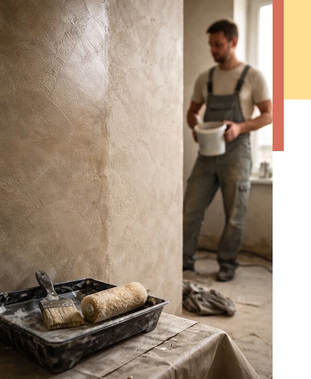 Нанесение воска на штукатурку в Качканаре от 3589 руб. | Услуги ОТДЕЛОЧНИК-Кчк