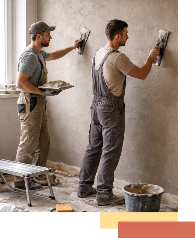 Ремонт декоративной штукатурки и восстановление фактуры в Качканаре