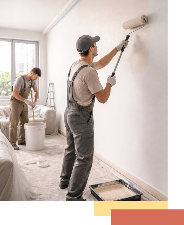 Покраска стен в офисе в Качканаре — быстрый и качественный ремонт