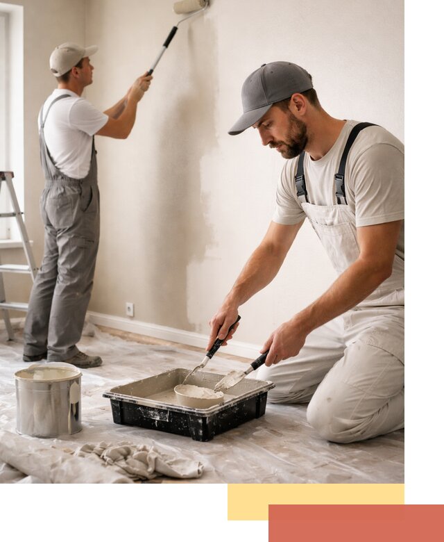 Покраска стен в квартире в Качканаре — профессионально и аккуратно