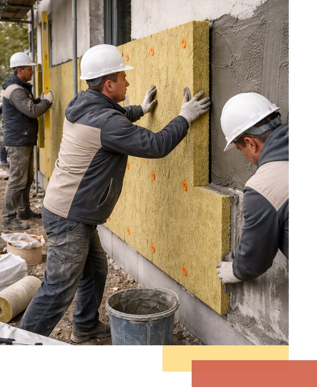 Утепление стен минватой в Качканаре — тепло и звукоизоляция